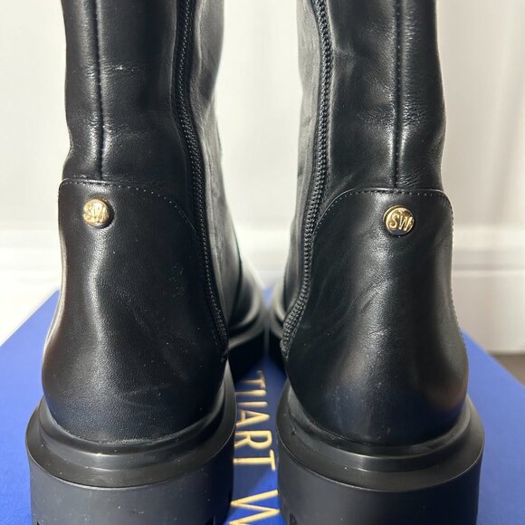 SOHO LEATHER KNEE-HIGH BOOT - Picture 10 of 11